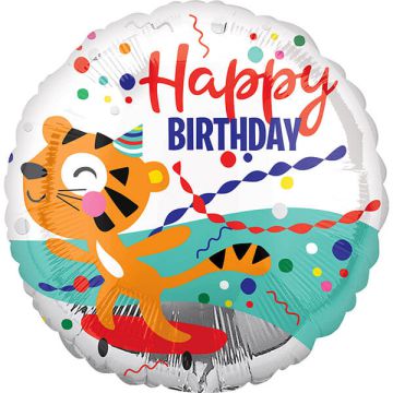 Palloncini compleanno tigre pz.1