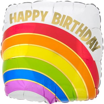 Palloncini compleanno arcobaleno pz.1