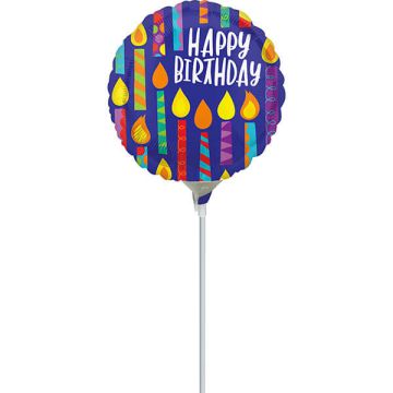 Palloncino compleanno candeline pz.5