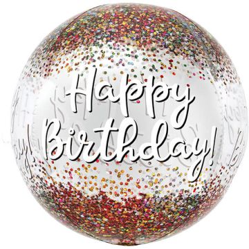 Palloncino compleanno paillettes pz.1