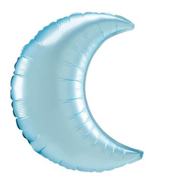 Palloncino Luna Azzurro Past (25"") Pz.3