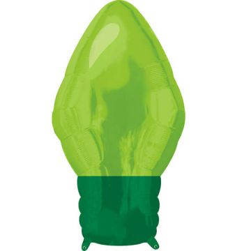 Palloncino Luce Di Natale Verde Pz.1