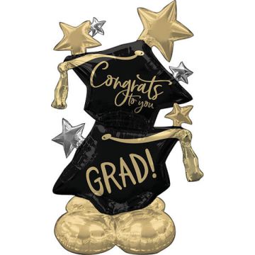 Palloncino laurea congrats pz.1