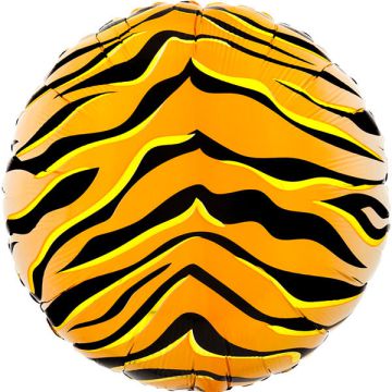 Palloncini Tigre Pz.1 Mylar Tondo 18"/45cm W X 18"/45cm H