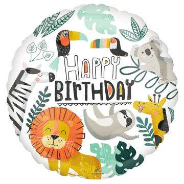 Palloncini Animali Della Giungla Pz.1