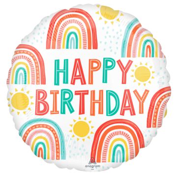 Palloncini Retro Rainbow Pz.1