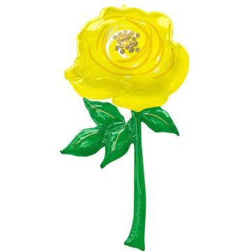 Palloncino Rosa Gialla Dipinta Pz.1