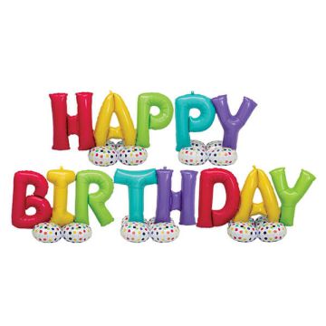 Palloncino Happy Birthday Pz.1 Airloonz