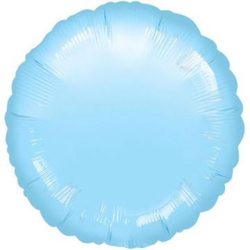 PALLONCINI TONDO CELESTE 18" PZ.5