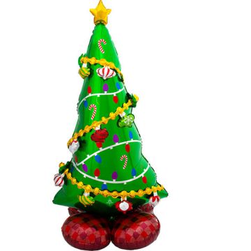 Palloncino albero di natale pz.1