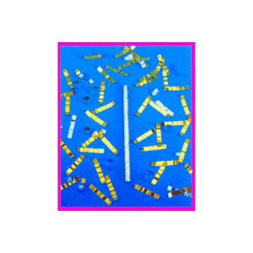 METALLIC FETTI STRIPS CARICA PER CANNONE