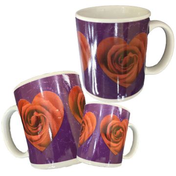 TAZZA ROSE ROSSE PZ.1
