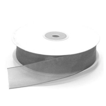 NASTRO ORGANZA ARGENTO PZ.1