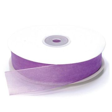 NASTRO ORGANZA LILLA PZ.1