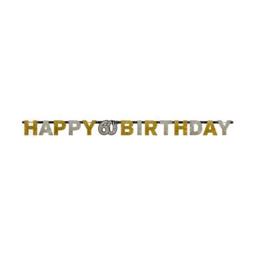 FESTONE 60° COMPLEANNO GOLD PZ.1