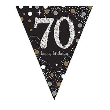 BANDIERINA 70° COMPLEANNO PZ.1