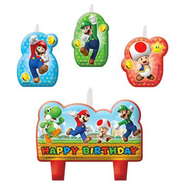 Candeline Super Mario Bros Pz.4