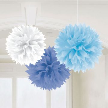 DECORAZIONE POM POM MASCHIO PZ.3