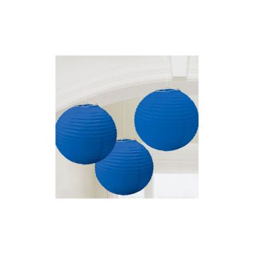 LANTERNA ROTONDA BLU PZ.3