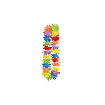 COLLANA HAWAIANA MULTICOLOR PZ.25