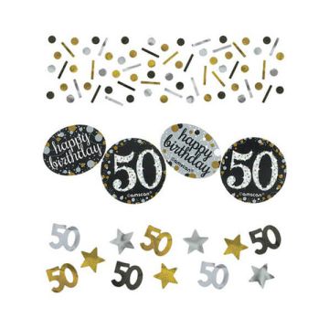 CONFETTI 50° COMPLEANNO ORO PZ.1