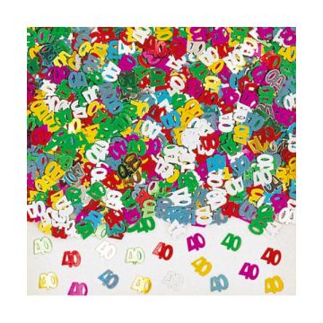 CONFETTI 40° COMPLEANNO PZ.1