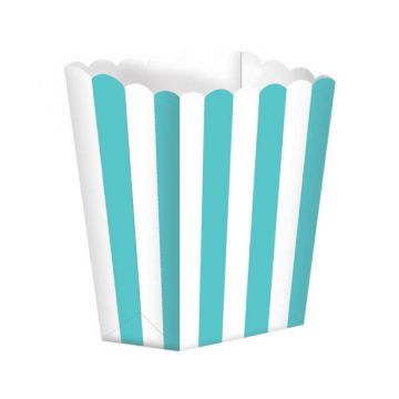 SCATOLA POP CORN TURCHESE PZ.5