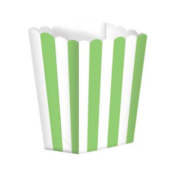 SCATOLA POP CORN VERDE LIME PZ.5