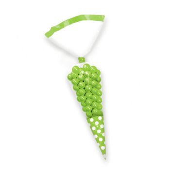 SACCHETTI CONO VERDE LIME PZ.10