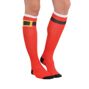 Calzini cinta babbo natale taglia u pz.1