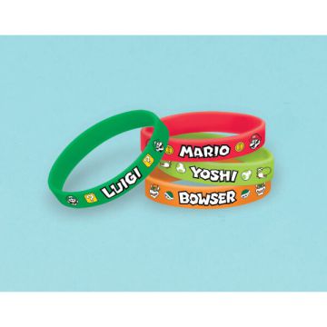 BRACCIALETTI SUPER MARIO PZ.6