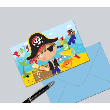 INVITI PICCOLI PIRATI PZ.8