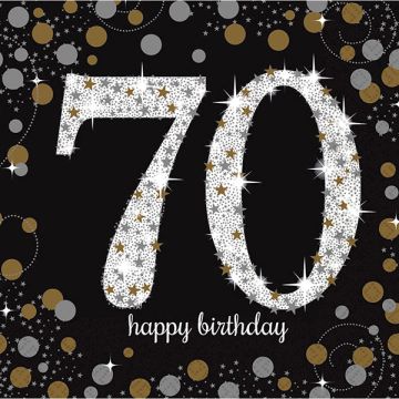 TOVAGLIOLI 70° COMPLEANNO GOLD PZ.16