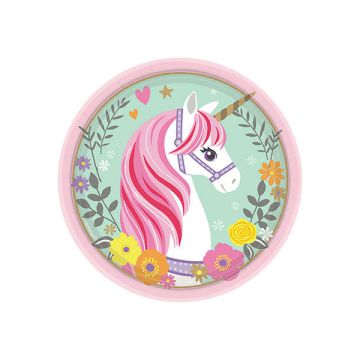 Piattini Magical Unicorn Pz.8