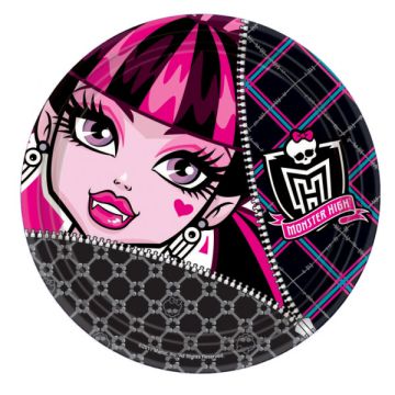 PIATTI MONSTER HIGH PZ.8