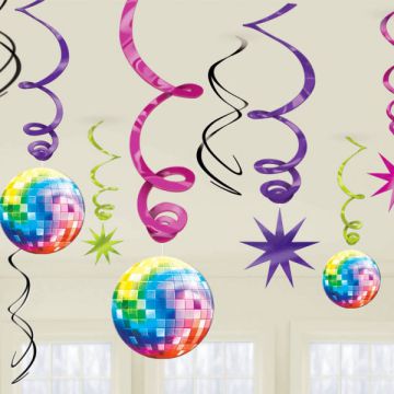 DECORAZIONE DISCO DANCE PZ.12