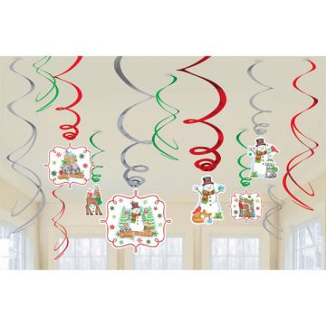 PENDANTE NATALE PUPAZZO DI NEVE PZ.12