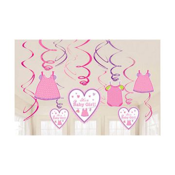 Decorazione Vestitino Bambina Pz.12