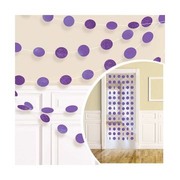 DECORAZIONE FILARE LILLA PZ.6