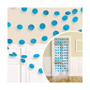 DECORAZIONE FILARE AZZURRA PZ.6
