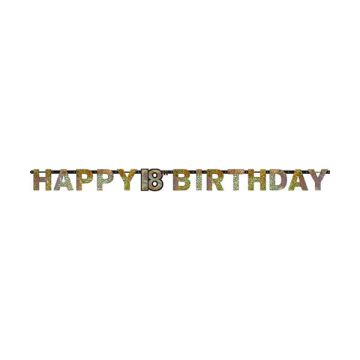 FESTONE 18° COMPLEANNO GOLD PZ.1