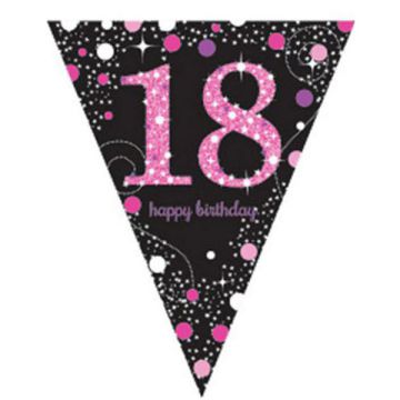 BANDIERINA 18° COMPLEANNO PZ.1