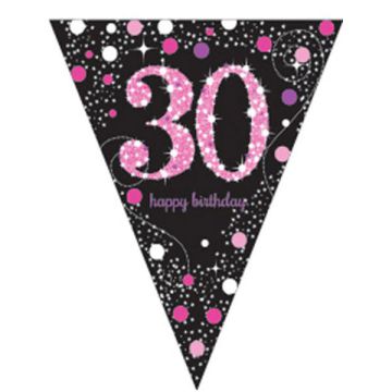 BANDIERINA 30° COMPLEANNO PZ.1