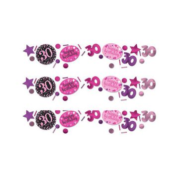 CONFETTI 30° COMPLEANNO PINK PZ.1