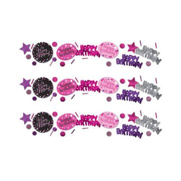 CONFETTI COMPLEANNO PINK PZ.1
