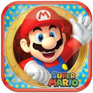 Piatti Super Mario Pz.8