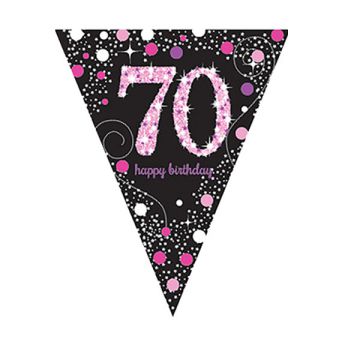 BANDIERINA 70° COMPLEANNO PZ.1