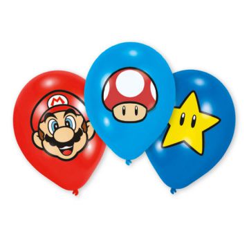 PALLONCINI SUPER MARIO PZ.6