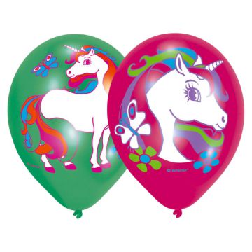 PALLONCINI UNICORNO PZ.6