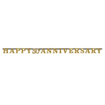 FESTONE 50° ANNIVERSARIO ORO PZ.1